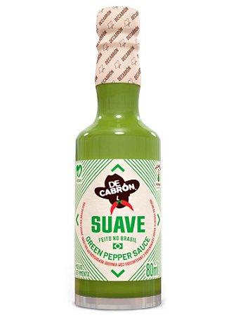 Molho pimenta suave verde 80ml Decabron