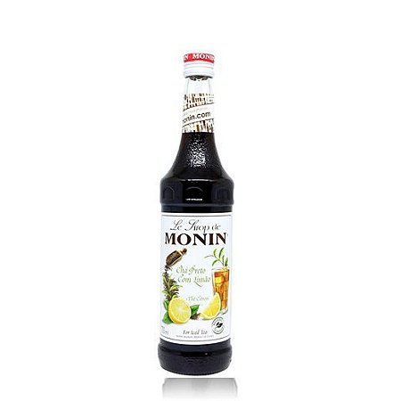 Xarope Monin cha preto com limao 700ml