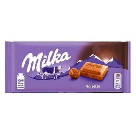 CHOCOLATE MILKA 100GR NOISETTE