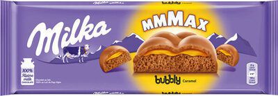 milka mmmax bubbly caramel