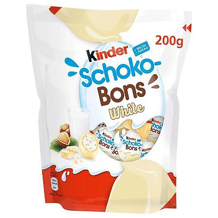 KINDER SCHOKO BONS WHITE 200G