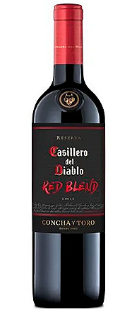 Vinho chileno Casillero del Diablo red blend 750ml