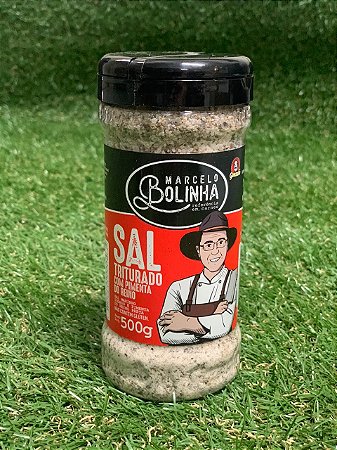 Sal Triturado com Pimenta Marcelo Bolinha 500g