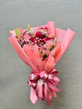 Buque mix de flores luxo