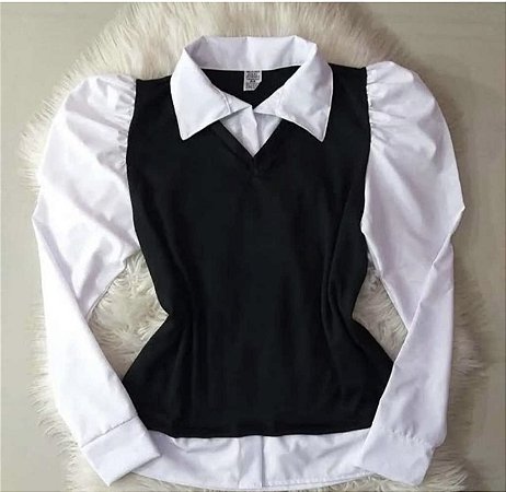 CAMISA COM COLETE
