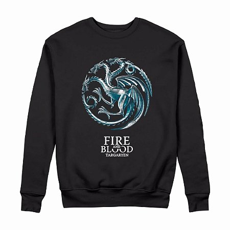 Moletom Fire and Bood