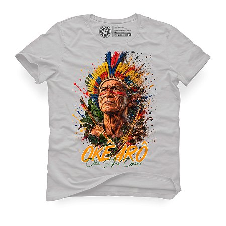 Camiseta Okê Arô Oxóssi