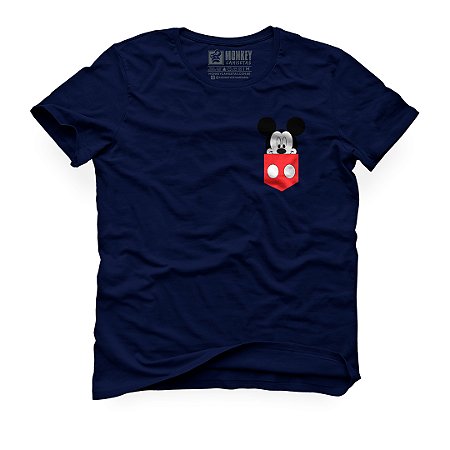 Camiseta Mickey Bolso
