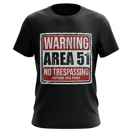 Camiseta Alien - Area 51