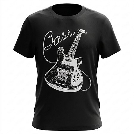 Camiseta Instrumentos - Baixo