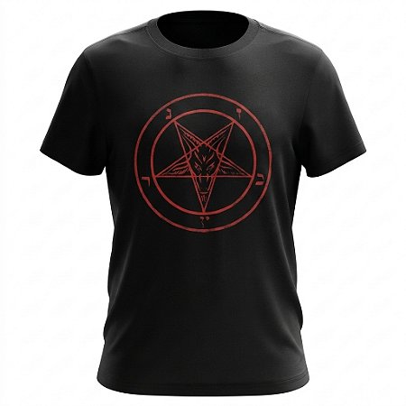 Camiseta Pentagrama Ocultismo - Sigil Of Baphomet
