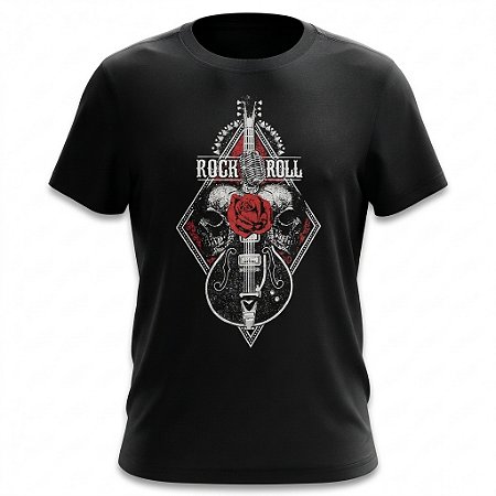 Camiseta Instrumentos - Rock 'n' Roll