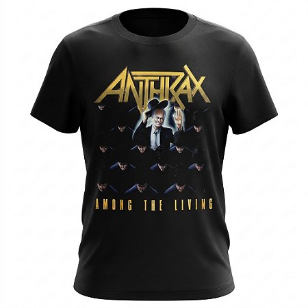 Camiseta Anthrax - Among The Living