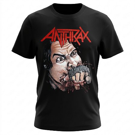 Camiseta Anthrax - Fistful Of Metal