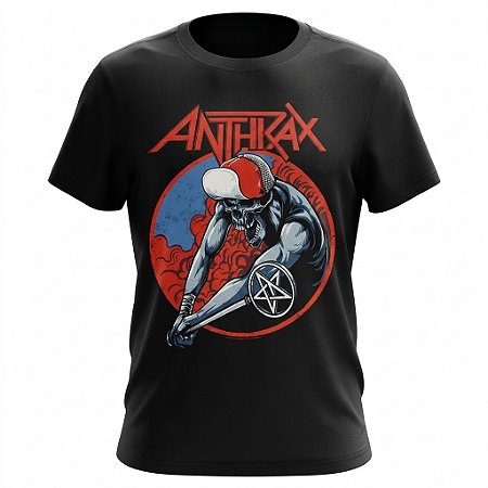 Camiseta Anthrax - Beating Sceptre