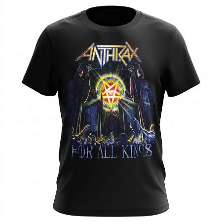 Camiseta Anthrax - For All Kings