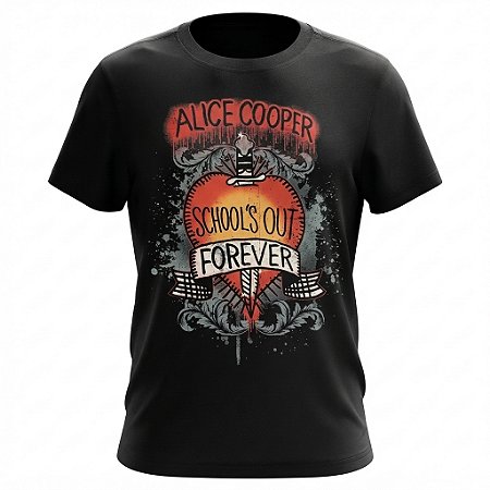 Camiseta Alice Cooper - School's Out Forever