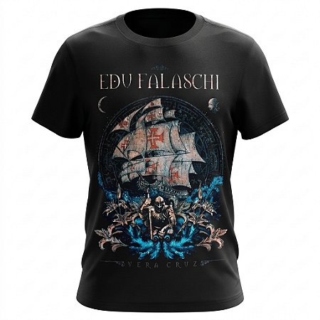 Camiseta Angra - Edu Falaschi - Vera Cruz Frol De La Mar