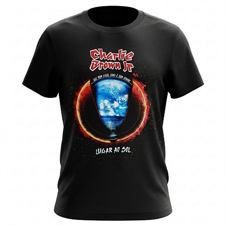 Camiseta Charlie Brown Jr. - Lugar Ao Sol