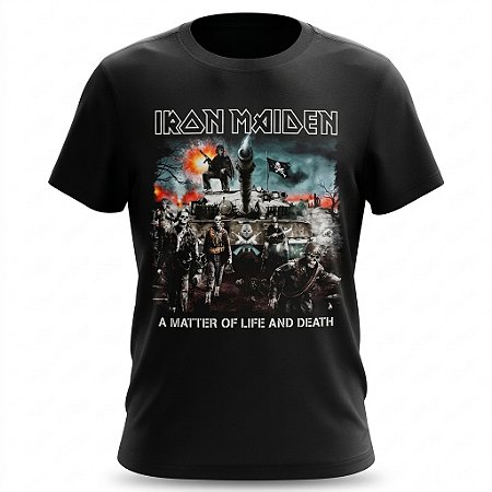 Camiseta Iron Maiden - A Matter Of Life And Death