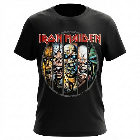 Camiseta Iron Maiden - Eddie Evolution
