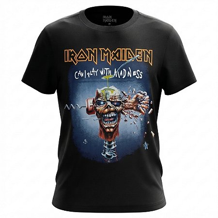 Camiseta Iron Maiden - Can I Play With Madness
