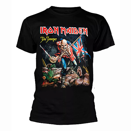 Camiseta Iron Maiden - The Trooper