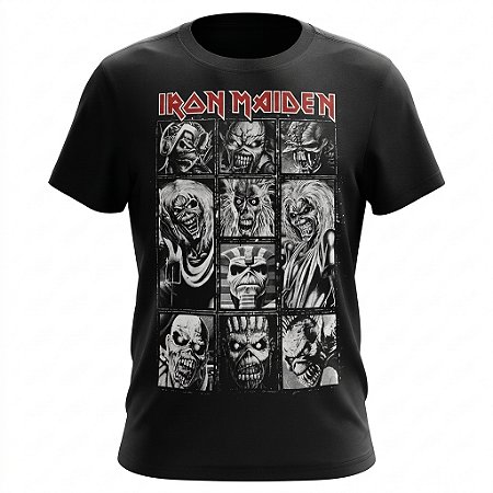 Camiseta Iron Maiden - Ten Eddies