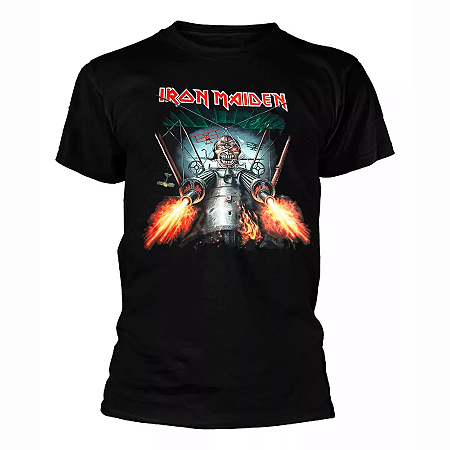 Camiseta Iron Maiden - Aces High - Consulado do Rock