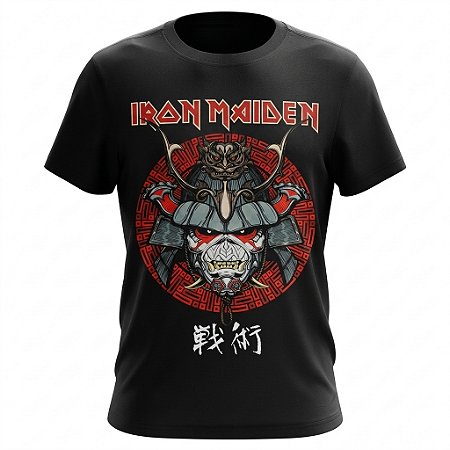 Camiseta Iron Maiden - Senjutsu Eddie Samurai