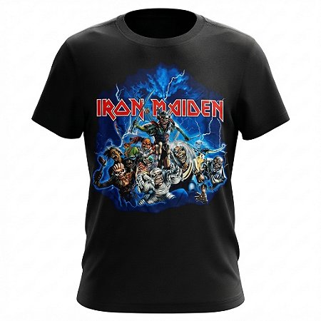 Camiseta Iron Maiden - All Eddies