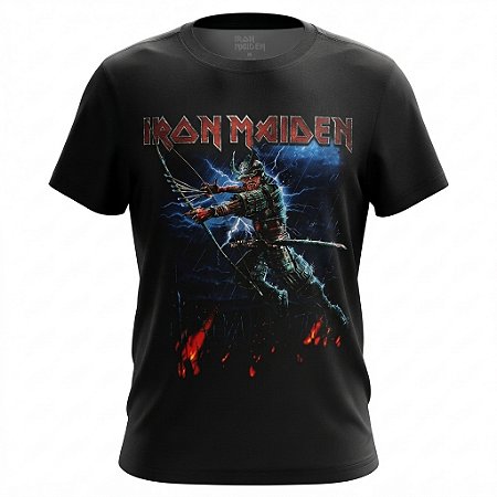 Camiseta Iron Maiden - Eddie Warrior Samurai