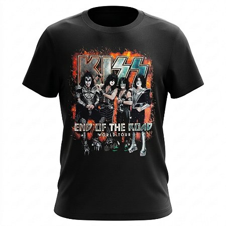 Camiseta Kiss - End Of The Road World Tour