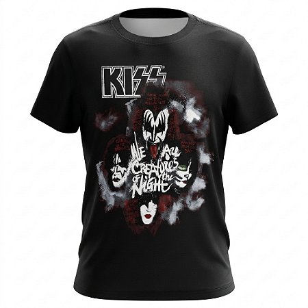 Camiseta Kiss - We Are Creatures Of The Night