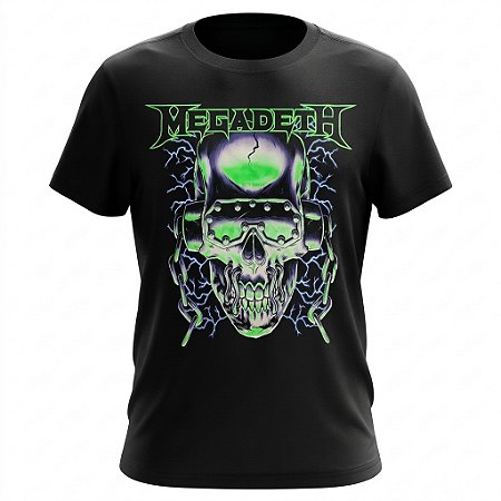Camiseta Megadeth - Vic Rattlehead