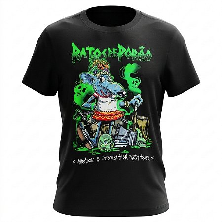 Camiseta Ratos De Porão - Agrotoxic