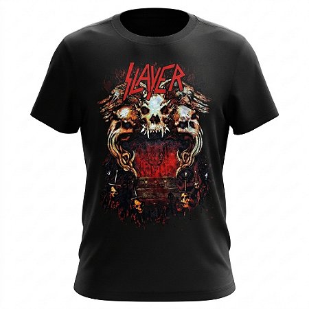 Camiseta Slayer - Golden Evil