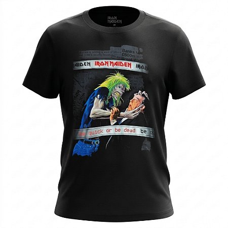 Camiseta Iron Maiden - Be Quick Or Be Dead