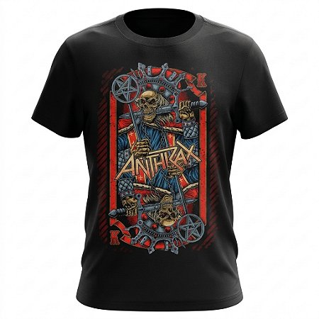 Camiseta Anthrax - Evil Kings