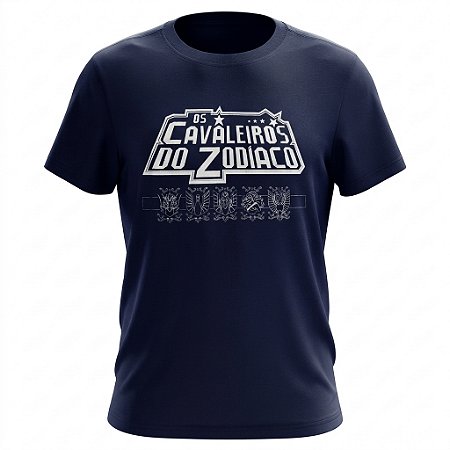 Camiseta Cavaleiros Do Zodíaco - Logo