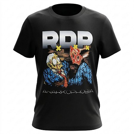 Camiseta Ratos De Porão - Anarkophobia