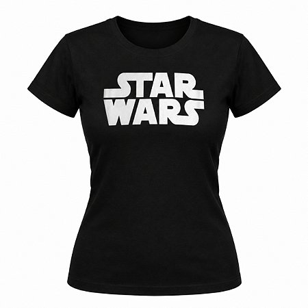 Camiseta Star Wars - Logo - Baby Look