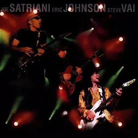 Joe Satriani, Eric Johnson, Steve Vai - G3: Live (Usado)