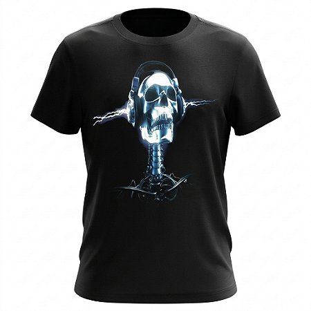 Camiseta Skull - Robot