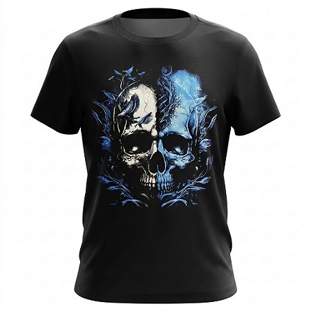 Camiseta Skull - Pássaros