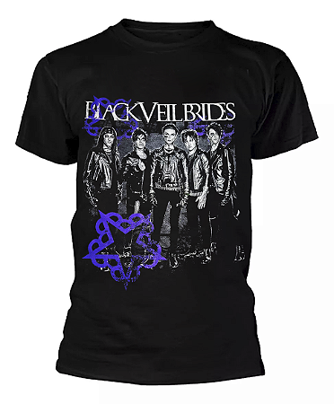 Camiseta Black Veil Brides - Pentagram