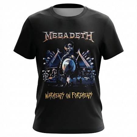 Camiseta Megadeth - Warheads