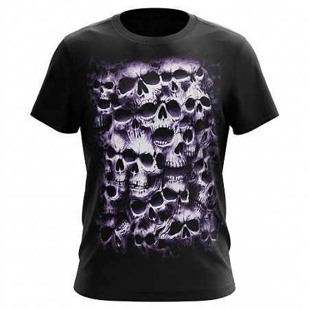 Camiseta Skull - Crânios