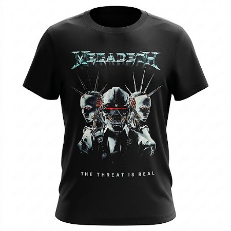 Camiseta Megadeth - The Threat Is Real