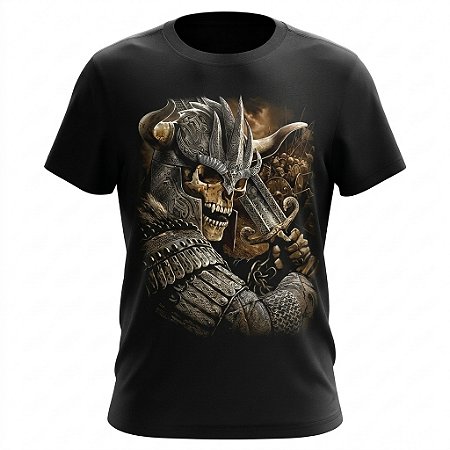 Camiseta Skull - Guerreiro